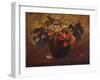 'A Vase of Flowers', 1896, (1932)-Paul Gauguin-Framed Giclee Print