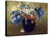 A Vase of Flowers, 1896-Paul Gauguin-Stretched Canvas