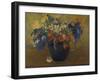 A Vase of Flowers, 1896-Paul Gauguin-Framed Giclee Print