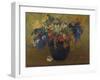 A Vase of Flowers, 1896-Paul Gauguin-Framed Giclee Print