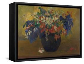 A Vase of Flowers, 1896-Paul Gauguin-Framed Stretched Canvas