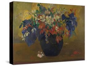 A Vase of Flowers, 1896-Paul Gauguin-Stretched Canvas