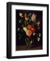 A Vase of Flowers-Daniel Seghers-Framed Giclee Print