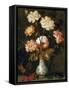 A Vase of Flowers-Balthasar van der Ast-Framed Stretched Canvas