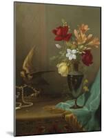 A Vase of Mixed Flowers, 1865-1875-Eugène Boudin-Mounted Giclee Print