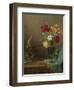 A Vase of Mixed Flowers, 1865-1875-Eugène Boudin-Framed Giclee Print