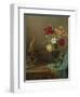 A Vase of Mixed Flowers, 1865-1875-Eugène Boudin-Framed Giclee Print