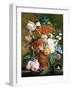 A Vase of Rich Summer Flowers-Jan van Huysum-Framed Photographic Print