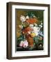 A Vase of Rich Summer Flowers-Jan van Huysum-Framed Photographic Print