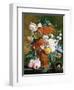 A Vase of Rich Summer Flowers-Jan van Huysum-Framed Photographic Print