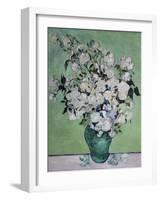 A Vase of Roses, c.1890-Vincent van Gogh-Framed Giclee Print