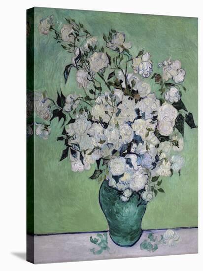 A Vase of Roses, c.1890-Vincent van Gogh-Stretched Canvas