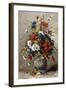 A Vase of Summer Flowers-Eugene Petit-Framed Giclee Print