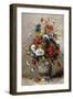 A Vase of Summer Flowers-Eugene Petit-Framed Giclee Print