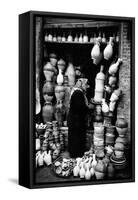 A Vase Seller in Najaf-Mario de Biasi-Framed Stretched Canvas