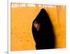 A Veiled Woman Carries Her Child Through the Streets of Erfoud-null-Framed Photographic Print