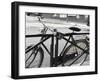 À vélo-Gaetan Caron-Framed Art Print