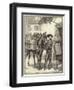 A Vendor of Oil and Vinegar-William Overend Geller-Framed Giclee Print