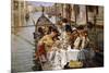 A Venetian al Fresco-William Logsdail-Mounted Giclee Print