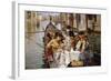 A Venetian al Fresco-William Logsdail-Framed Giclee Print