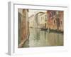 A Venetian Backwater-Fritz Thaulow-Framed Giclee Print