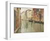 A Venetian Backwater-Fritz Thaulow-Framed Giclee Print