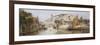 A Venetian Backwater-Antonio Maria Reyna Manescau-Framed Giclee Print