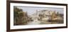 A Venetian Backwater-Antonio Maria Reyna Manescau-Framed Premium Giclee Print