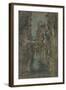 'A Venetian Canal', c1880-James Abbott McNeill Whistler-Framed Giclee Print