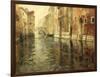 A Venetian Canal Scene-Fritz Thaulow-Framed Giclee Print