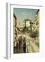A Venetian Canal Scene-Rico y Ortega Martin-Framed Giclee Print