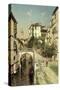 A Venetian Canal Scene-Rico y Ortega Martin-Stretched Canvas