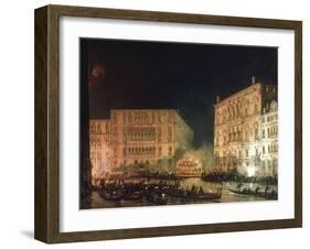A Venetian Festival-Giovanni Grubacs-Framed Giclee Print