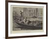 A Venetian Fruit-Boat-Walter Goodall-Framed Giclee Print