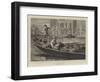 A Venetian Fruit-Boat-Walter Goodall-Framed Giclee Print