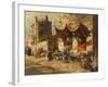 A Venetian Fruit Stall, 1896-George Charles Haite-Framed Giclee Print