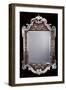 A Venetian Glass Framed Wall Mirror, Late 19th or Early 20th Century-null-Framed Giclee Print