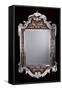 A Venetian Glass Framed Wall Mirror, Late 19th or Early 20th Century-null-Framed Stretched Canvas