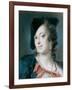 A Venetian Lady from the House of Barbarigo (Caterina Sagredo Barbarig), Ca 1735-1739-Rosalba Giovanna Carriera-Framed Giclee Print