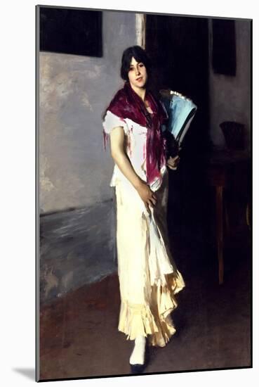 A Venetian Woman, 1882-John Singer Sargent-Mounted Giclee Print