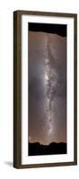 A Vertical Panorama Showing the Milky Way-null-Framed Photographic Print