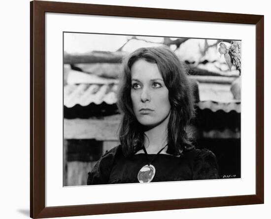 A VERY CURIOUS GIRL (aka LA FIANCEE DU PIRATE) by NellyKaplan with Bernadette Lafont, 1969 (b/w pho-null-Framed Photo