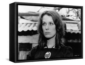 A VERY CURIOUS GIRL (aka LA FIANCEE DU PIRATE) by NellyKaplan with Bernadette Lafont, 1969 (b/w pho-null-Framed Stretched Canvas