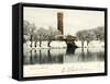 A Very Fine Decorated Brick Water Tower at Kalmar, Sweden-null-Framed Stretched Canvas