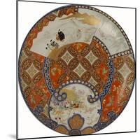 A Very Large Imari Dish Decorated in Various Coloured Enamels, 19th Century-null-Mounted Giclee Print