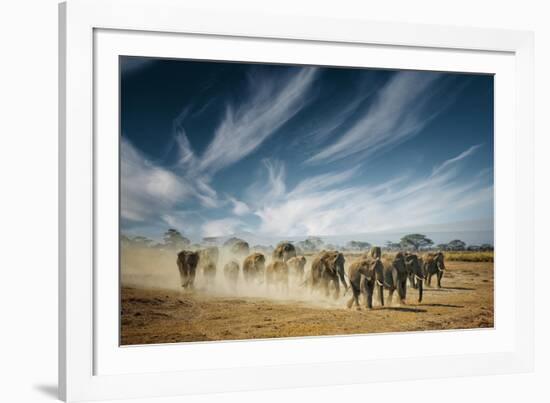 A very long thinking-Mathilde Guillemot-Framed Photographic Print