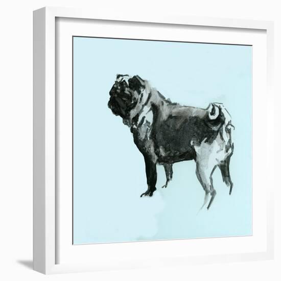 A Very Pop Modern Dog VIII-null-Framed Art Print