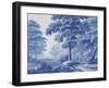 A Very Rare Dutch Delft Blue and White Rectangular Plaque-Frederik van Frijtom-Framed Giclee Print