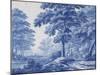 A Very Rare Dutch Delft Blue and White Rectangular Plaque-Frederik van Frijtom-Mounted Giclee Print