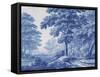 A Very Rare Dutch Delft Blue and White Rectangular Plaque-Frederik van Frijtom-Framed Stretched Canvas